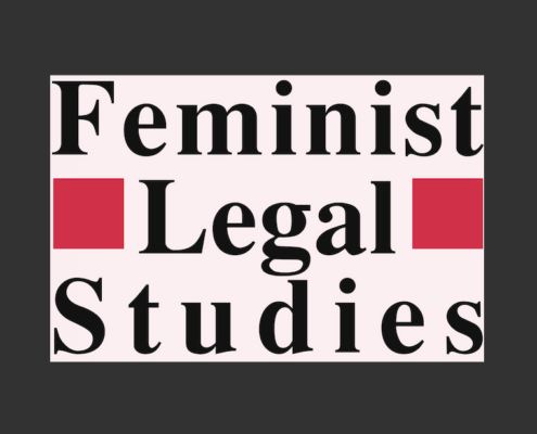 Cover of Feminist Legal Studies journal